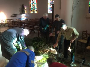 Noël pied de sapins